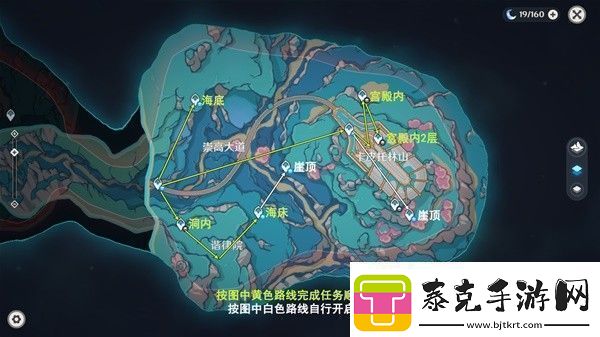 原神4.6旧日之海锚点秘境路线是怎样的