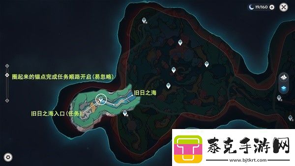 原神4.6旧日之海锚点秘境路线是怎样的